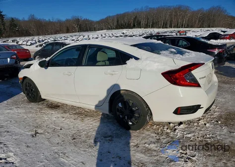 2017 Honda Civic Lx z USA, uszkodzony, nr VIN 19XFC2F51HE218015